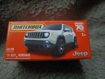 Jeep renagade matchbox