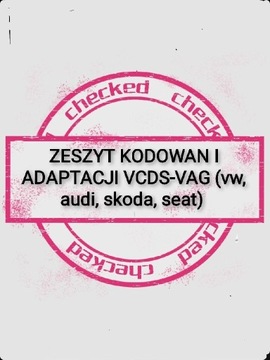 Zeszyt kodowan i adaptacji VAG-VCDS 