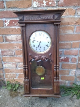 Stary francuski wiszący zegar!