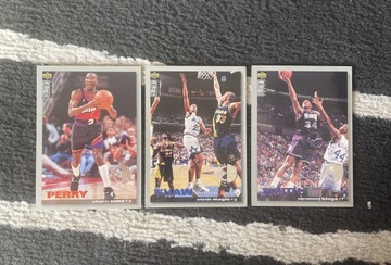Unikatowe karty Silver PLAYERS CLUB NBA 95’ 3 szt.
