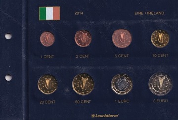 IRLANDIA – 2014 – ZESTAW EURO ..................