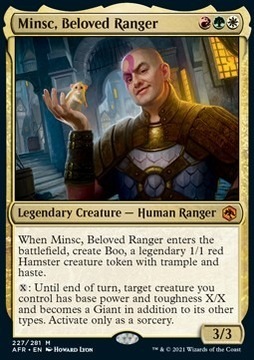 Karta MTG Minsc, Beloved Ranger (AFR)