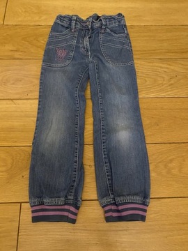 Spodnie jeansy 116 cm