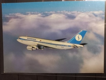 Pocztówka Sabena Airlines Airbus 310
