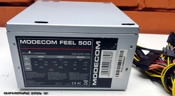 Zasilacz Modecom FEEL 500 / 480W / wada