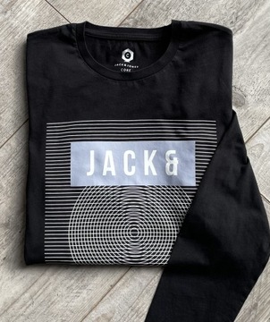Jack&Jones piękna męska koszulka długi rekaw -M