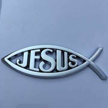 Emblemat Ryba Jezus