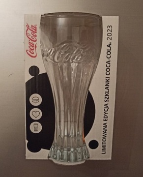 Szklanka Coca-Cola McDonald's 2023 Transparent