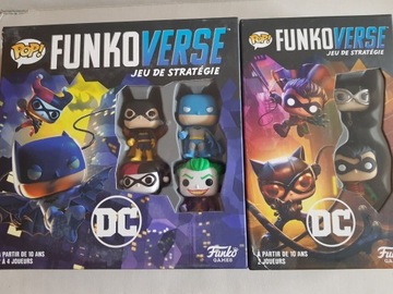 Gra DC Batman FUNKOVERSE + dodatek 6 figurek Funko