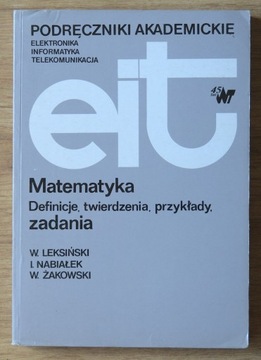 MATEMATYKA. Definicje, twierdzenia, przykłady.