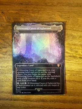 [MTG] [PROXY] Gemstone Caverns FOIL