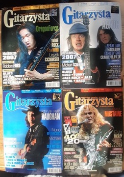 Magazyn Gitarzysta rocznik 2006, 2007, 2008