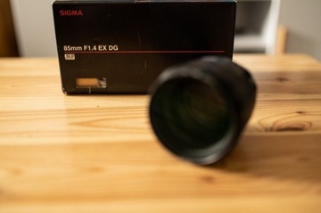 Sigma 85 mm f/1.4 EX DG HSM do NIKON