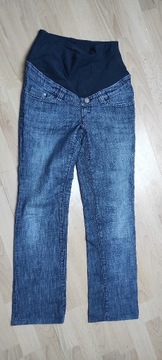 H&M MAMA Spodnie jeansy ciążowe S 41cm