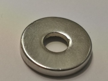 Magnes neodymowy pierścień 15x2,5mm 5sztuk