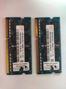 Pamięć HYNIX DDR3 4GB 2Rx8 PC3-10600S