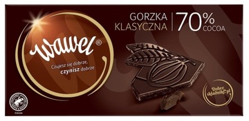 Czekolada Wawel 70% cocoa premium 