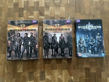 DVD Muszkieterowie, pełna seria sezony 1-3