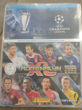 Klaser z kartami panini UEFA Champions League 