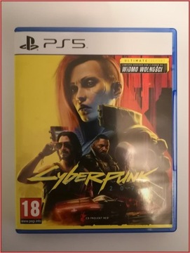 GRA CYBERPUNK 2077 ULTIMATE EDITION PS5 DUB PL