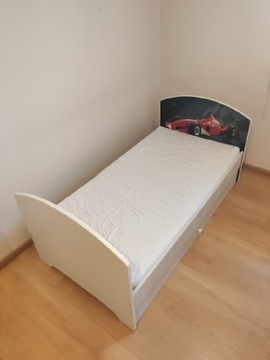 Łóżko dziecięce formuła 140x70 + materac