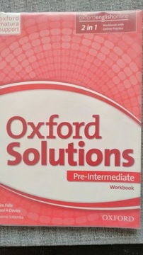 Oxford Solutions Pre-Intermediate workbook