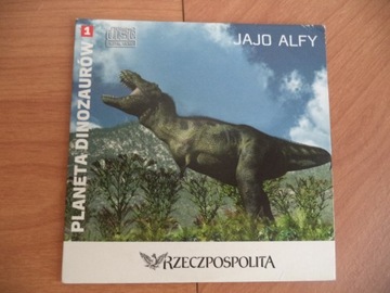 Jajo Alfy Planeta Dinozaurów 1 kolekcja "Rzeczpospolitej"