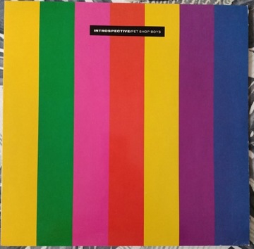 PET SHOP BOYS Introspective LP 1988r  IDEALNY-