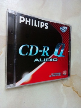 PHILIPS CD-R  Q AUDIO 74min MADE IN GERMANY UNIKAT