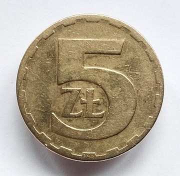 5 złoty 1977  ładna w kapslu