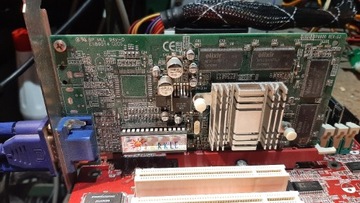 Karta graficzna AGP NVIDIA Geforce2 retro vintage
