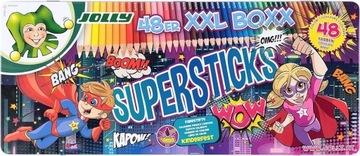 Kredki Jolly supersticks 48szt