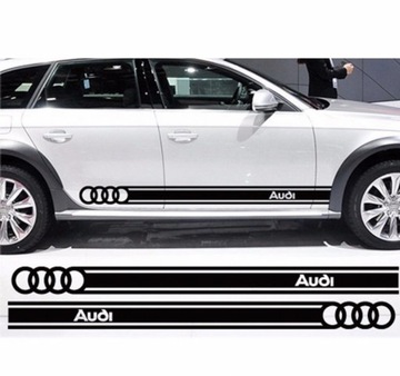 Zestaw naklejek pasy Audi a4 a6 a8 q3 q5 sline