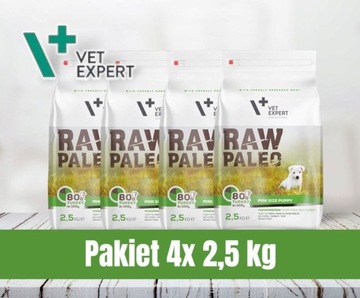 RAW PALEO Puppy Mini Turkey Pakiet 4x 2,5kg=10 kg