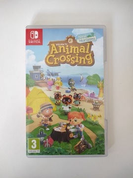 Gra Animal Crossing Nintendo Switch jak nowa, stan idealny