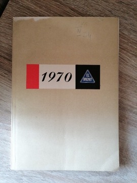 ELEKTROMONTAŻ kalendarz organizer [1970] PRL
