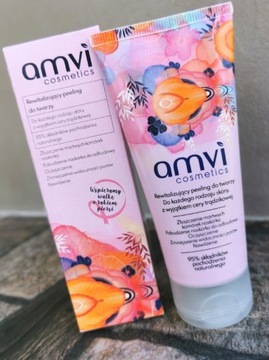 Nowy Rewitalizujący peeling do twarzy AMVI Cosmetics