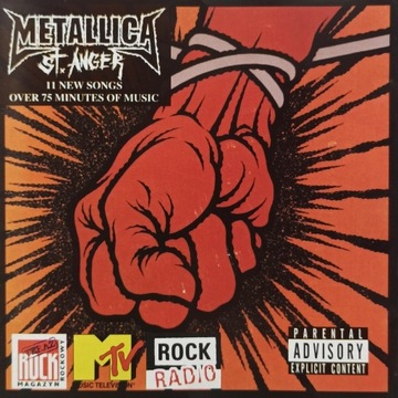 Płyta CD Metallica ST. ANGER 2003 Wydanie Polskie