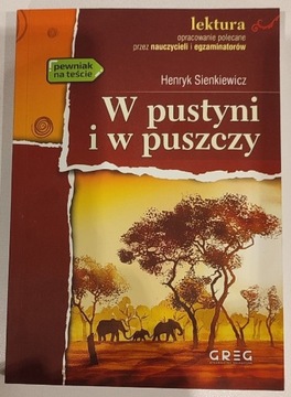 Lektura W pustyni i w puszczy opracowanie 