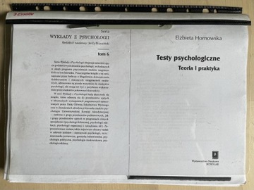 Testy psychologiczne teoria i praktyka Elżbieta Hornowska