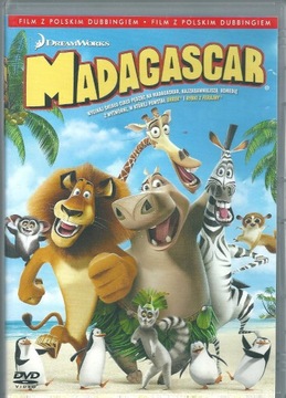 Madagascar-film na DVD- polski dubbing