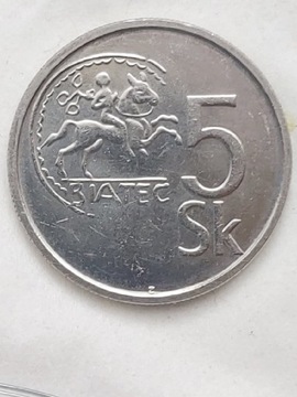 244 Słowacja 5 koron, 1993