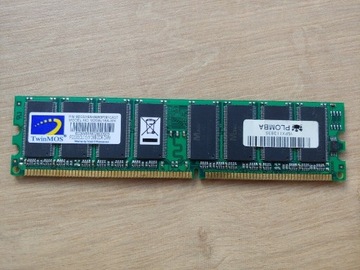 Pamięć ram TwinMOS 512MB DDR-DIMM PC3200 CL 2.5