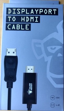 Kabel Silver Monkey SM-DPH18 Display Port na HDMI