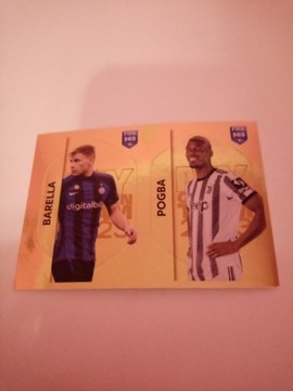 * Panini naklejki Fifa 365 2023 BARELLA, POGBA 