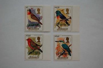 Aitutaki Sw 34-37** ptaki /official stamps/