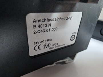 LISTWA ELEKTRYCZNA DO OGRZEWANIA  24V B 4012 N