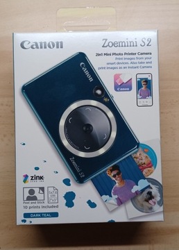 Aparat natychmiastowy Canon Zoemini S2 Ciemnoturkusowy