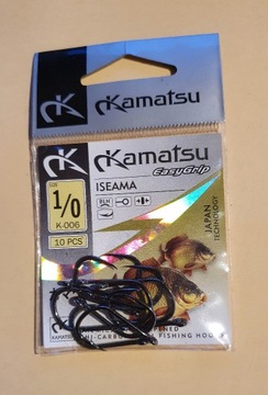 Haczyk KAMATSU ISEAMA E GRIP K-006 rozm.1/0 10szt