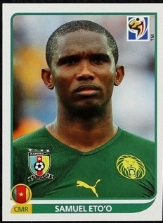 408 Samuel Eto'o 2010 Panini World Cup